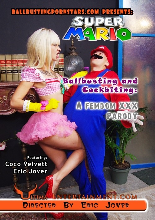 Super Mario Ballbusting And Cockbiting – A Femdom XXX Parody