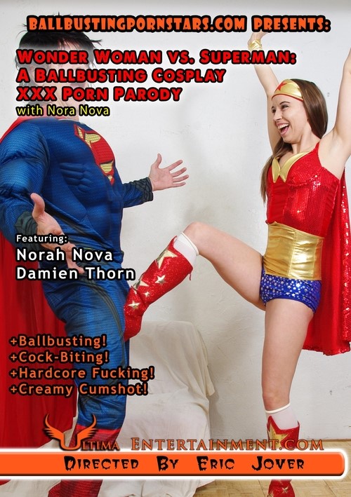 Wonder Woman Vs. Superman – A Ball Busting Porn Parody