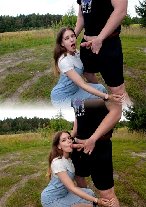 I love sucking dick outdoors it’s more fun to swallow cum in public
