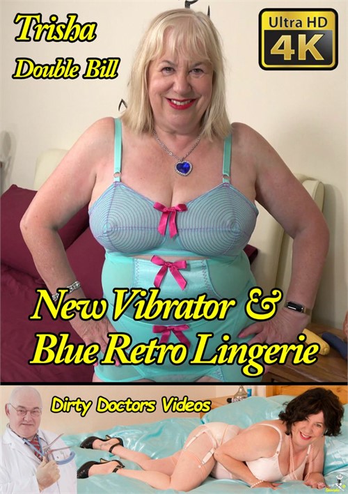 New Vibrator & Blue Retro Lingerie