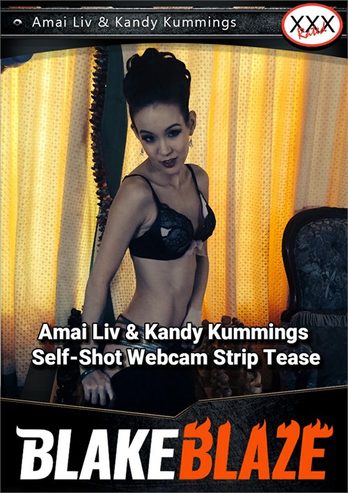 Amai Liv & Kandy Kummings Self-Shot Webcam Strip Tease