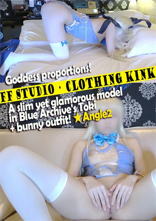 Goddess proportions! A slim yet glamorous model in Blue Archive’s Toki bunny outfit! Angle2
