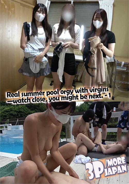 Real Summer Pool Orgy With Virgins – Watch Close, You Might Be Next – 1