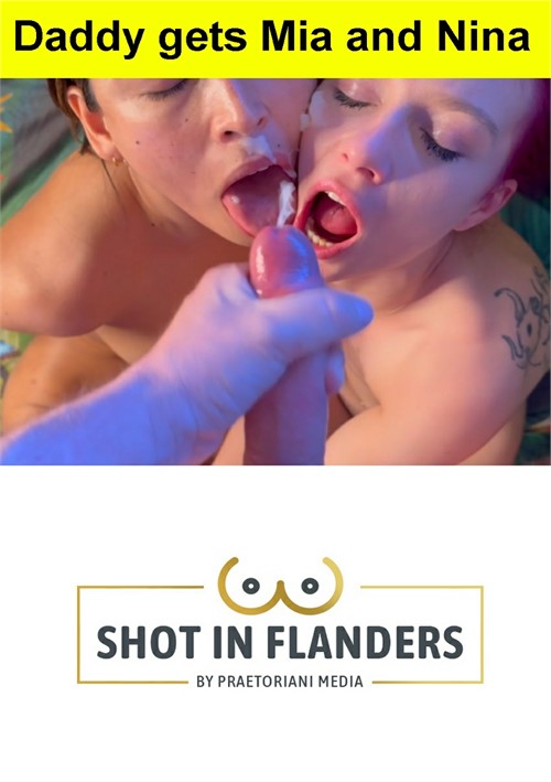 Daddy gets Mia and Nina