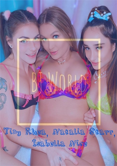 Natalia Starr, Isabella Nice, & Tiny Rhea Triple-Team a Cock