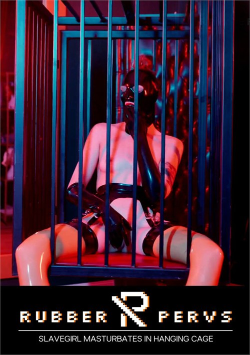 Slavegirl Masturbates in Hanging Cage