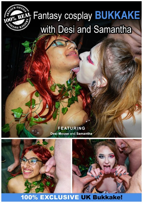 Fantasy Cosplay Bukkake with Desi and Samantha