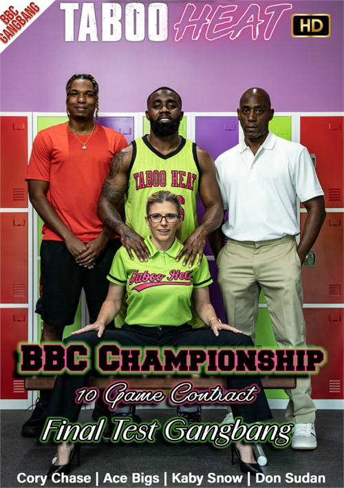 Cory Chase in BBC Championship: 10 Game Contract – Final Test Gangbang