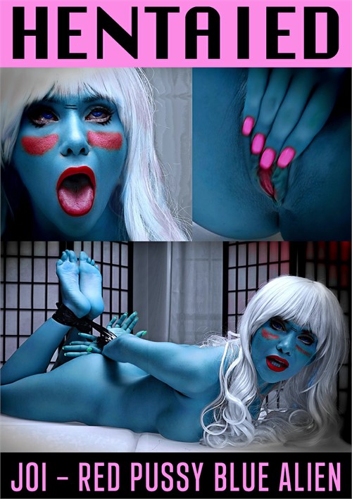JOI – Red Pussy Blue Alien