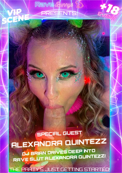 DJ Brian Drives Deep Into Rave Slut Alexandra Quintezz!