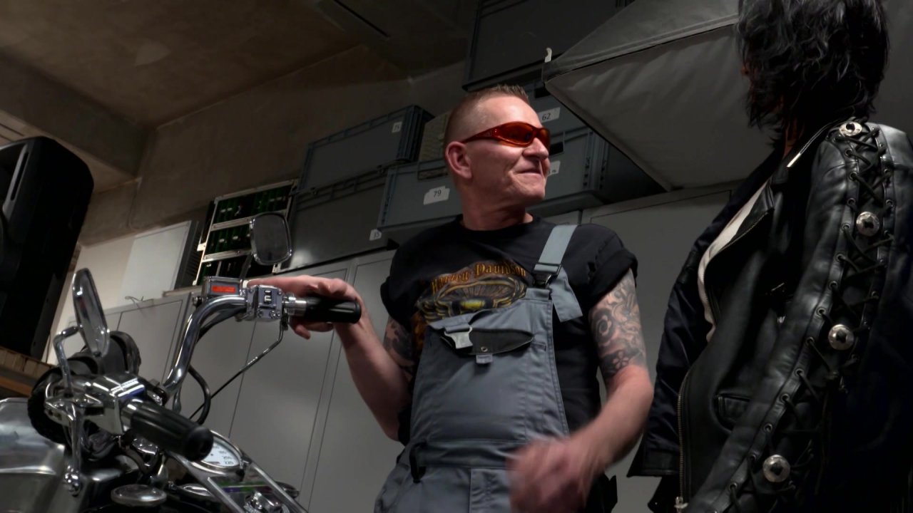 Athletic Biker Fucks Sexy Girl Sina Velvet